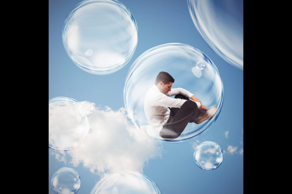 You will feel like you are “floating,” and are gently supported in a sort of bubble, one in which you are insulated from the clamor of the world around you.